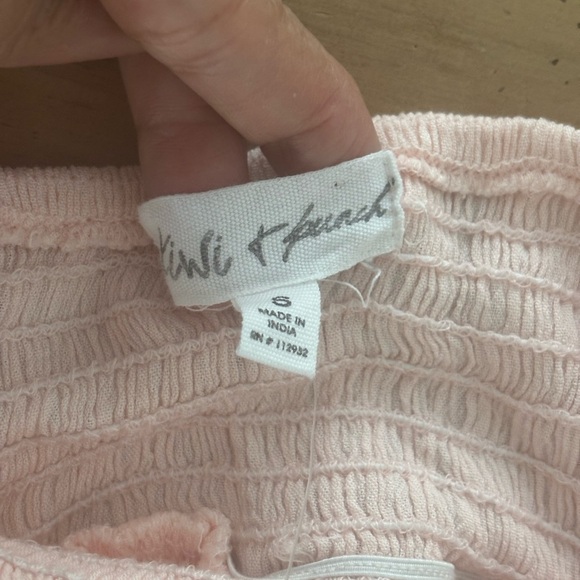 Elegant Pink Peplum Camisole - Picture 5 of 8